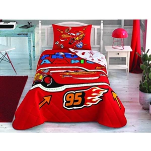 Lisanslı Disney Cars Champıon Yatak Örtüsü Tek Kişilik