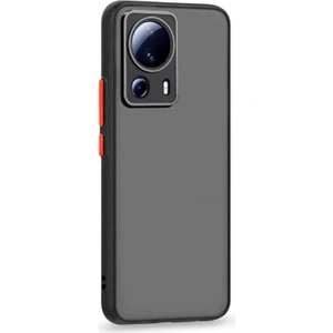 Xiaomi 13 Lite / Civi 2 London Serisi Darbeye Dayanıklı Kılıf - Siyah AL3415