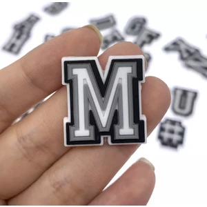 Ozan Tuhafiye Crocs Jibbitz Terlik Süsü Harfler M