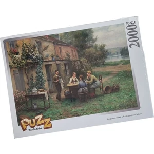 Keskin Puzzle Yapboz Köy Evinde Kahve 2000’LI