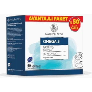 Omega 3 Avantajlı Paket 90 Kapsül
