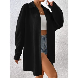 Kadın Oversize Uzun Gömlek