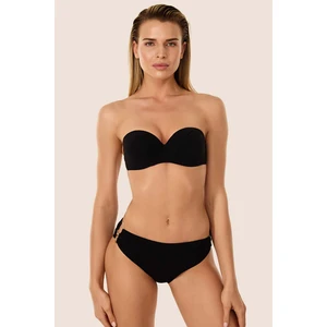 3404 Siyah Straplez Bikini Takımı