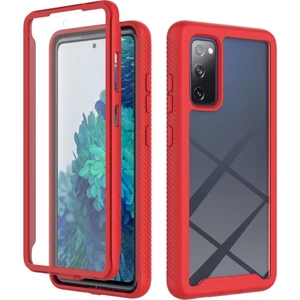 Samsung Galaxy S20 Fe 2022/S20 Fe 4G/S20 Fe 5G/S20 Lite Için Ultra Clear Pet Ekran Koruyucu ile Tam Kapsama Hibrit Koruyucu Kılıf (Yurt Dışından)
