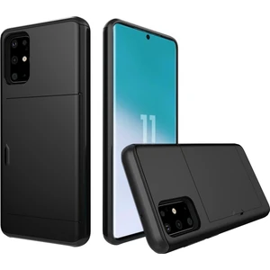 Samsung Galaxy S20 Plus Için Kart Yuvası Pc + Tpu Hibrit Koruyucu Kılıf (Yurt Dışından)