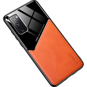 Samsung Galaxy S20 FE/S20 Fan EDITION/S20 Fe 5G/S20 Fan Edition 5G/S20 LITE/S20 Fe 2022 Deri Deri Cam Pc Tpu Hibrit Kılıf Dahili Manyetik Metal Sayfası (Yurt Dışından)