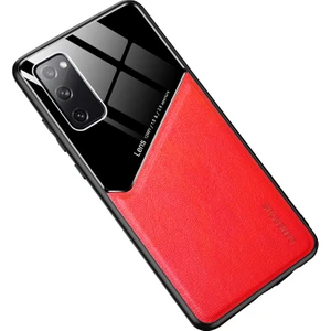 Samsung Galaxy S20 FE/S20 Fan EDITION/S20 Fe 5G/S20 Fan Edition 5G/S20 LITE/S20 Fe 2022 Deri Deri Cam Pc Tpu Hibrit Kılıf Dahili Manyetik Metal Sayfası (Yurt Dışından)