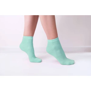 Kadın Su Yeşili Bambu Patik Çorap