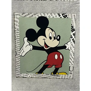 Gönülden Tasarım Ütü Ile Yapışan 3 Lü Mickey Mause Minnie Mause Baskı Aplike Arma Transfer Baskı