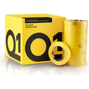 Premium Maskeleme Bantı Sarı - 18MM x 50 Metre