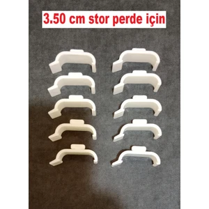 Figen Perde Stor Zebra Korniş Takmalı Aparat 10 Adet