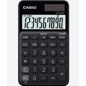 SL-310UC-BK Cep Tipi 10 Hane Siyah Hesap Makinesi