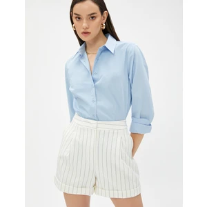 Basic Poplin Gömlek Uzun Kollu