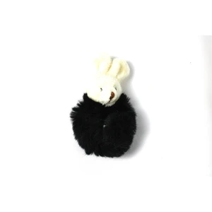 Venüs Aksesuar Tavşan Figürlü Peluş Simit Toka