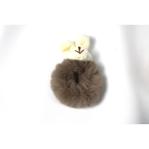 Venüs Aksesuar Tavşan Figürlü Peluş Simit Toka