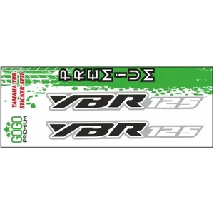 Yamaha Ybr 125 Uyumlu Yazı Sticker Set