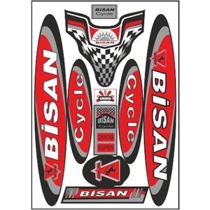 Bisan 001 Bisiklet Sticker
