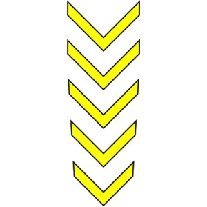 Cg Sarı Çamurluk Üst Sticker