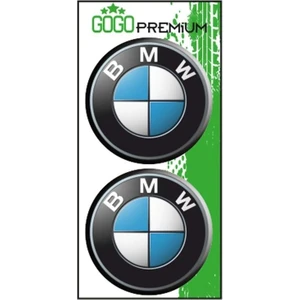 Bmw Uyumlu (7x7 Cm) Ikili Damla Etiket