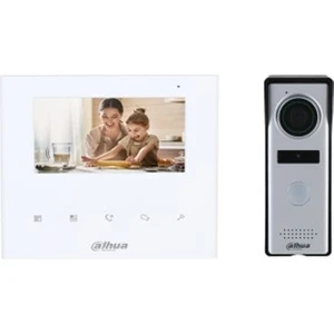 KTA04 Kablolu (Dt8) 4.3 Tft Ekran Kameralı Zil Paneli Gri Analog Villa Interkom Set