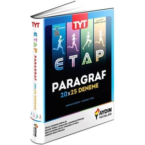 Aydın Yayınları TYT Paragraf Etap 20 x 25 Deneme