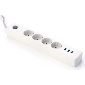 Buffer® Termak Akım Korumalı 4 Priz 3 USB Girişli Uzatma Kablosu Güçşarj
