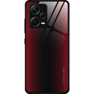 Lr Joyful Xiaomi Redmi Note 12 Pro Plus 5g Şok Geçirmez Telefon Kılıfı Karbon Fiber Doku Ince Kılıf Temperli Cam+ Tpu Telefon Kapağı (Yurt Dışından)