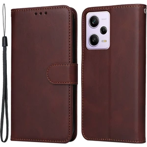 Lr Joyful Xiaomi Için Redmi Note 12 Pro 5g Buzağı Dokusu Pu Deri Kılıf Stand Cüzdan Telefon Koruyucu Kapak Kayış (Yurt Dışından)