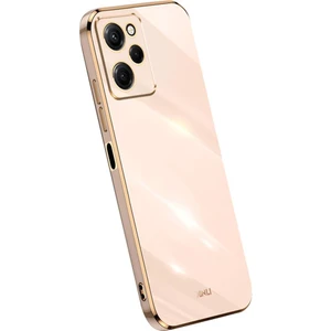 Lr Joyful Xiaomi Için Xinli Poco X5 Pro 5g / Redmi Note 12 Pro Hız 5g Elektrokaplama Altın Kenar Telefon Kılıfı Esnek Tpu Anti-Drop Kapağı (Yurt Dışından)