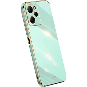 Lr Joyful Xiaomi Için Xinli Poco X5 Pro 5g / Redmi Note 12 Pro Hız 5g Elektrokaplama Altın Kenar Telefon Kılıfı Esnek Tpu Anti-Drop Kapağı (Yurt Dışından)