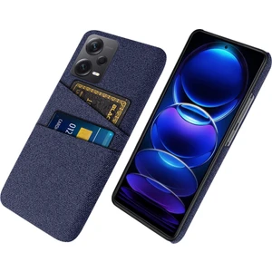 Lr Joyful Xiaomi Redmi Note 12 Pro Plus 5g Kumaş Doku Telefon Geri Kapak Ince Uygun Cep Telefonu Koruyucu Kılıf 2 Kart Yuvası (Yurt Dışından)