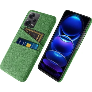 Lr Joyful Xiaomi Redmi Note 12 Pro Plus 5g Kumaş Doku Telefon Geri Kapak Ince Uygun Cep Telefonu Koruyucu Kılıf 2 Kart Yuvası (Yurt Dışından)