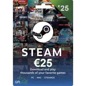 Steam Gift Card 25 EUR
