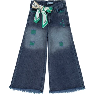 Civil Girls Kız Çocuk Kot Etek 10-13 Yaş Koyu Mavi