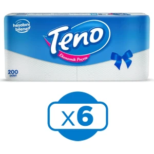 Peçete 200 Lü x 6 Adet