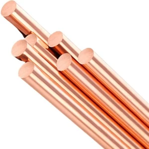 Metal Depom 8 mm Bakır Çubuk Yuvarlak - 1 Metre