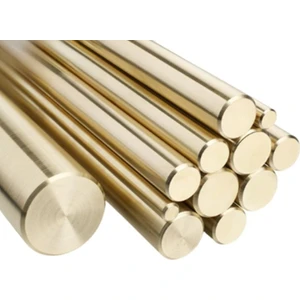 Metal Depom 4 mm Yuvarlak Pirinç Çubuk - 1 Metre