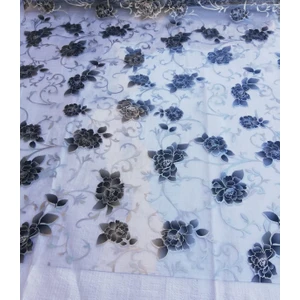 ŞEFFAF DESENLİ  en 100cm MASA ÖRTÜSÜ 1.4 mm KALIN PVC KAYMAZ MASA ÖRTÜSÜ