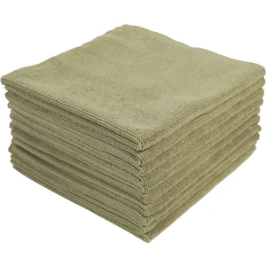 Klın Clean Towel Çok Amaçlı Silme ve Temizlik Bezi 10'lu Paket (Kahverengi) - 40X40CM