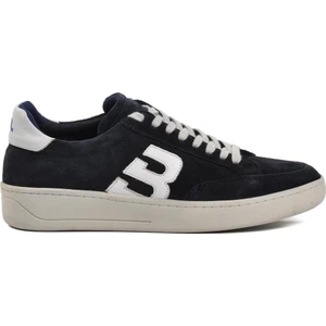 221163 Lacivert Süet  Deri Erkek Sneaker