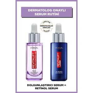 L'oréal Paris Revitalift Filler  Serum + Lazer Saf Retinol Gece Serumu Set