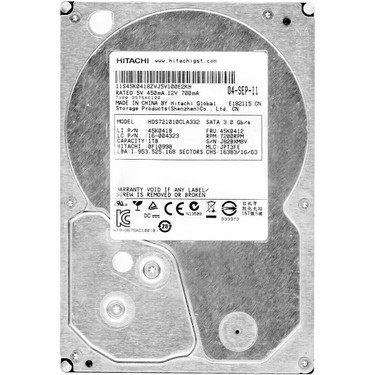 Hitachi HDS721010CLA332 3.5 1 Tb 7200 Rpm 32 MB Sata 2 HDD Fiyatı