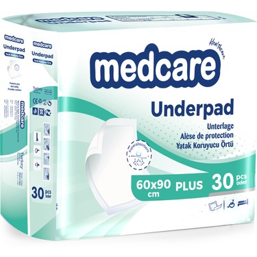 Medcare Yatak Koruyucu Yeşil Paket Plus 60*90 30 Adet Fiyatı
