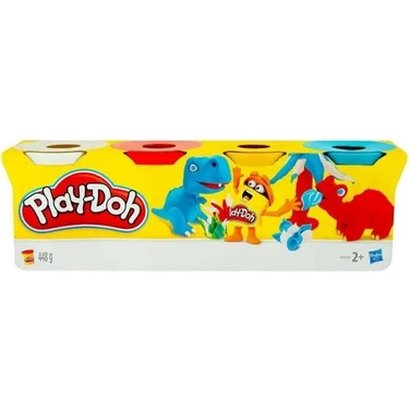 Play-Doh Oyun Hamuru 4 Renk Eğlenceli Aktivite 448 g Çocuk Gelişimine Katkı