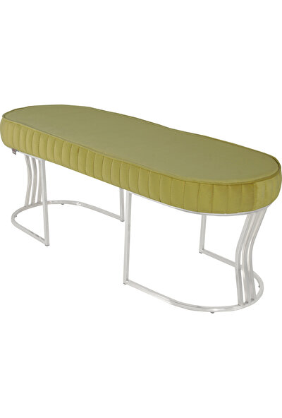 Gazzini Furniture Viego Striped-Kapitoneli Chester Model Puf & Bench & Koltuk & Uzun Makyaj Puff & Yatak Ucu