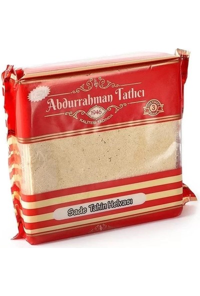 Abdurrahman Tatlıcı Sade Tahin Helvası 300 gr