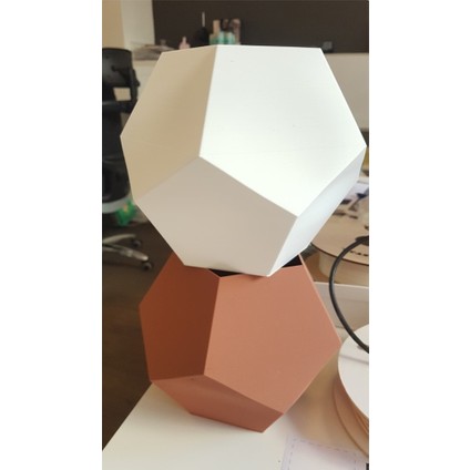 Origami Modern Sarkıt Avize (Tekli/1 Adet)