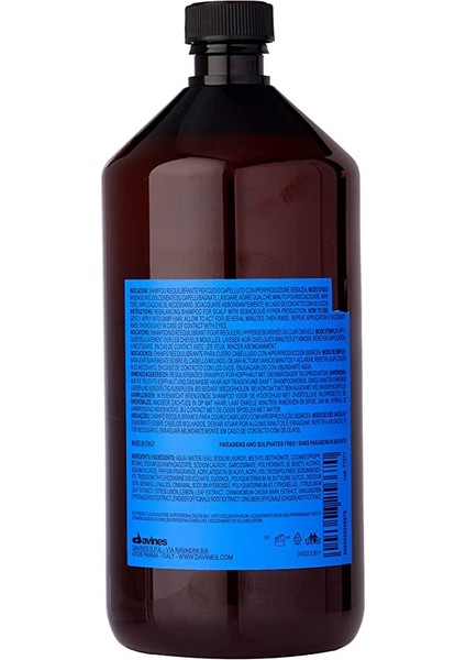 Vegan Naturaltech™ Rebalancing Shampoo Yağdan Arındırıcı Şampuan 1000ML 8004608256670. 71271