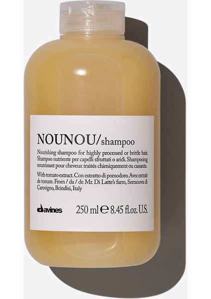 Nounou Nourishing Shampoo Besleyici ve Koruyucu Bakım Şampuanı 250ML 75000 8004608241997.