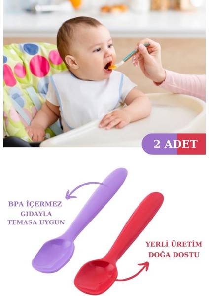 Vakumlu Bebek Banyo & Mama Oturağı + Silicolife 2 Adet Silikon Mama Kaşığı Hediye Yeşil